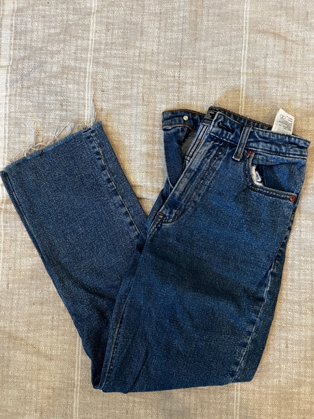 Abercrombie & Fitch Ankle Straight Jeans